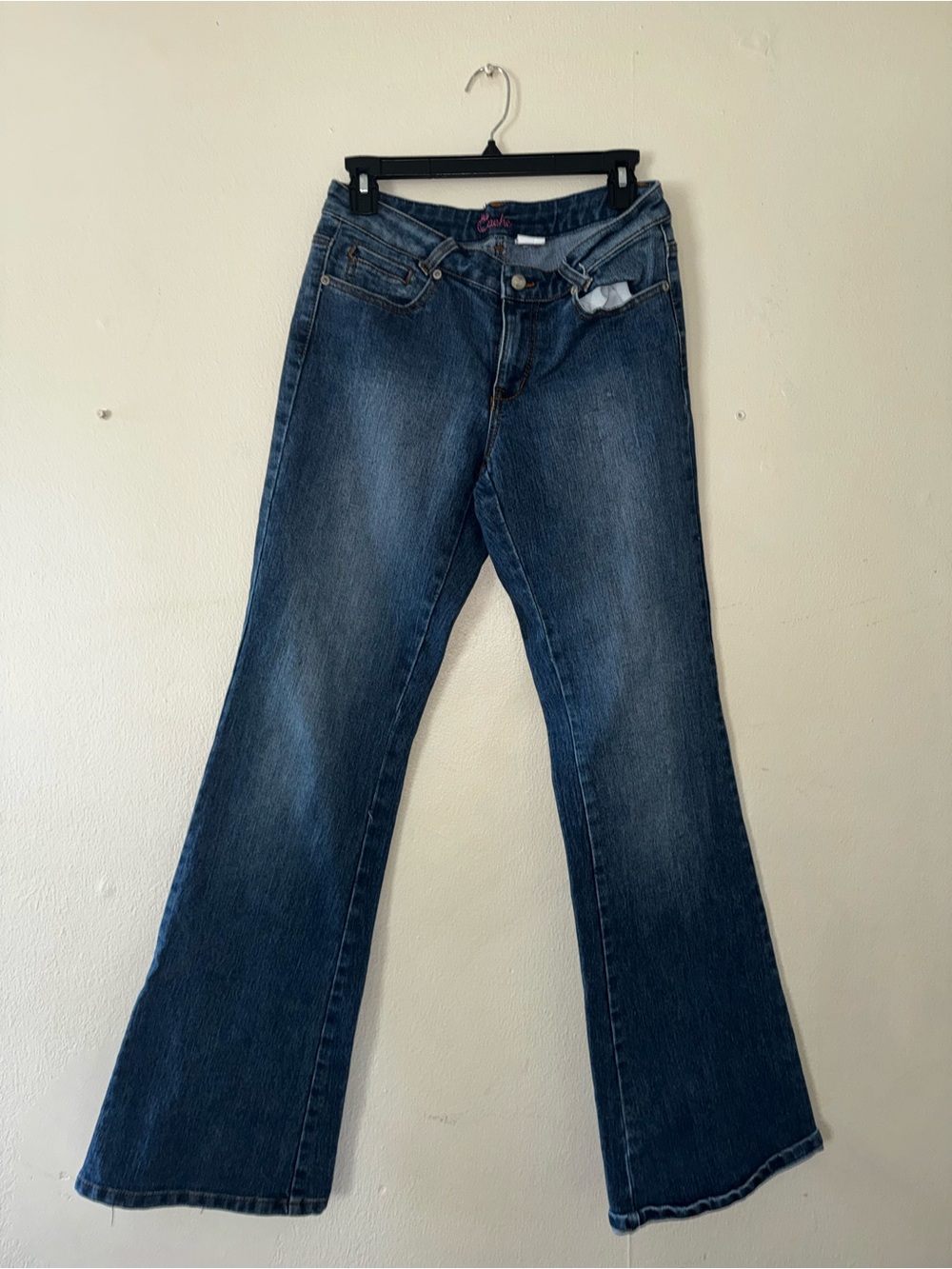 Dark Blue Flared Jeans